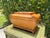 Late 20th Century Vintage 13” Leather Decorative Box With Gilt Tooling For Sale - Image 5 of 12