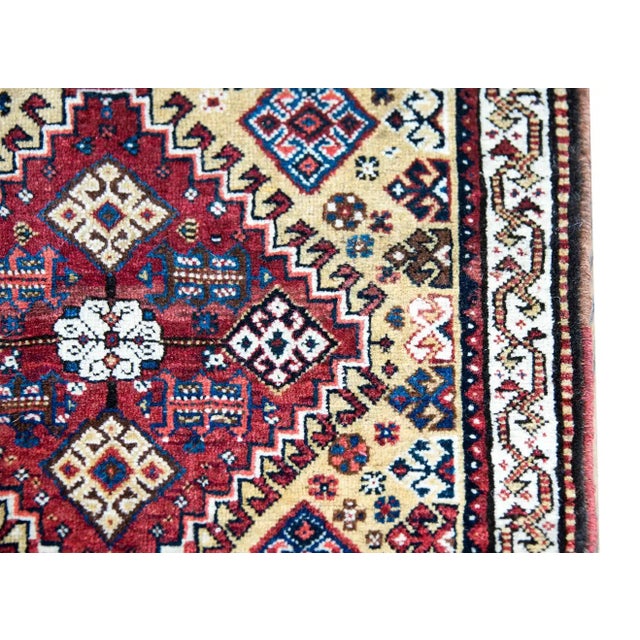 Early 20th Century Persian Afshar Rug For Sale In Chicago - Image 6 of 12