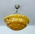 Art Deco Amber Glass Pendant Light, 1930s For Sale - Image 14 of 14