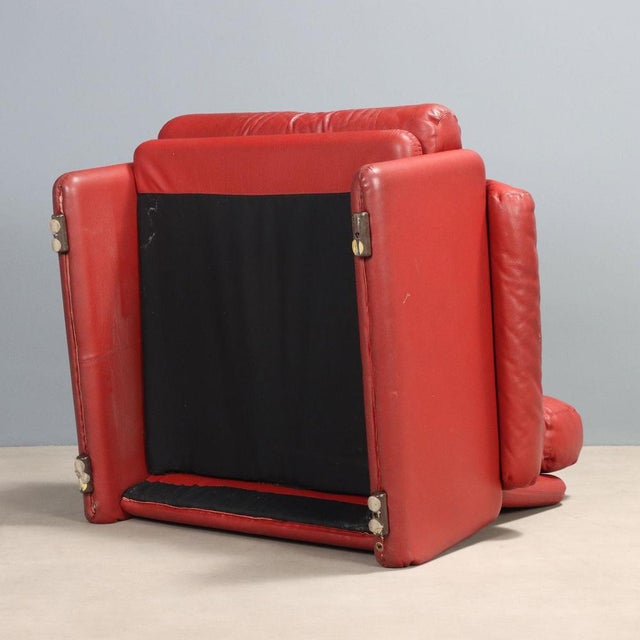 Coronado Armchair attributed to Tobia Scarpa for B&B Italia / C&B Italia, 1970s-1980s For Sale - Image 10 of 11