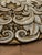 Wood Oversized Baroque Filigree Round Carved Medallion Wall Plaque With Metallic Micro-Beading For Sale - Image 7 of 12