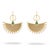 Gold Divine Cleopatra Pearl & Enamel Dangle Earrings, A Pair For Sale - Image 8 of 8