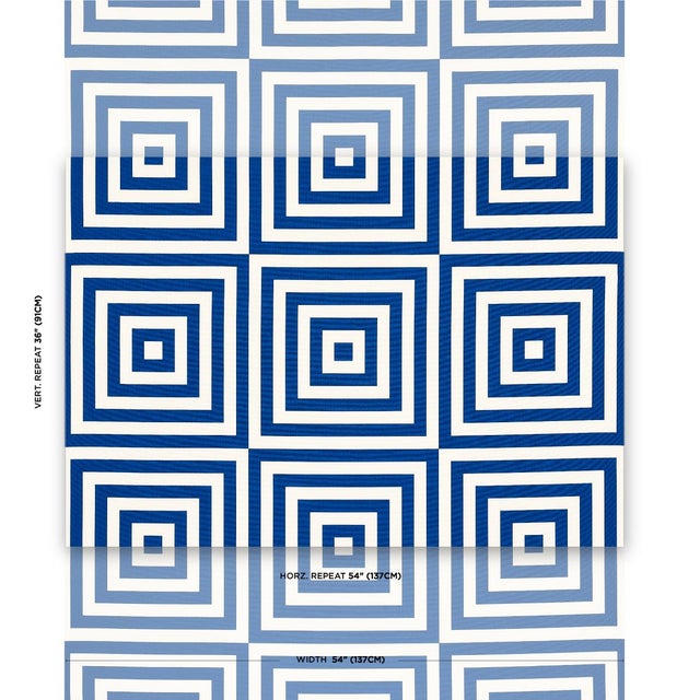 A graphic large-scale design, Roxbury Indoor/Outdoor is a bold geometric that invites pattern play. This fabulous fabric's...