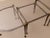 Brutalist Wrought Bronze and Crystal Glass Coffee Table by Lothar Klute, 2001, Set of 3 For Sale - Image 4 of 12
