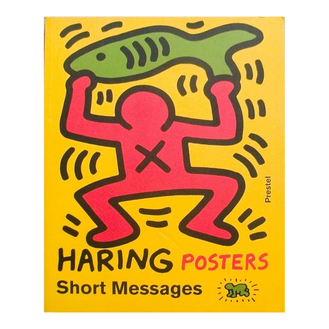 Keith Haring 'Haring Posters Short Messages' Book 2003 For Sale