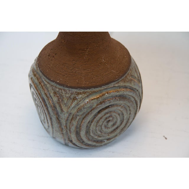 Danish Modern Ceramic Table Lamp by Børge Christoffersen for Chris Haslev, 1960s For Sale - Image 10 of 17