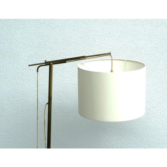 Counterweight Floor Lamp by Franz Hagenauer for Werkstätte Hagenauer Wien, 1950s For Sale - Image 10 of 14