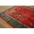 Textile 1920s Red Rust Floral Antique Chinese Art Deco Rug 9'x11' 8'' Woven Wool Carpet For Sale - Image 7 of 9