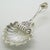 1980s Vintage Italian Handmade Shell-Shaped 925 Sterling Silver Spoon, Padua, 1980s For Sale - Image 5 of 12