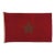 Vintage Cotton Flag of Morocco With Sewn Star For Sale