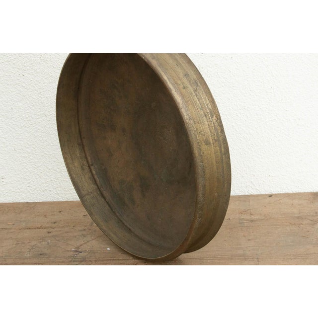 Rare Patinated Bronze Urli From Southern India For Sale In Los Angeles - Image 6 of 8