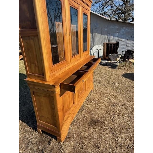 19th Century French Louis-Philippe Solid Walnut Bookcases For Sale - Image 15 of 16