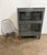 Vintage Industrial Steel Barrister Bookcase With Glass Lift-Up Doors For Sale In Oklahoma City - Image 6 of 13