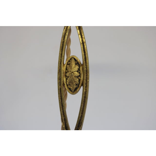 Large Antique French Art Nouveau Pendant Light, 1910 For Sale - Image 4 of 14