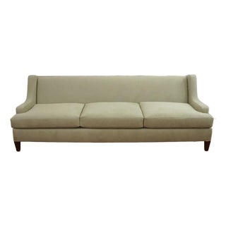 Maxfield Sofa, Lichen Ultrasuede For Sale