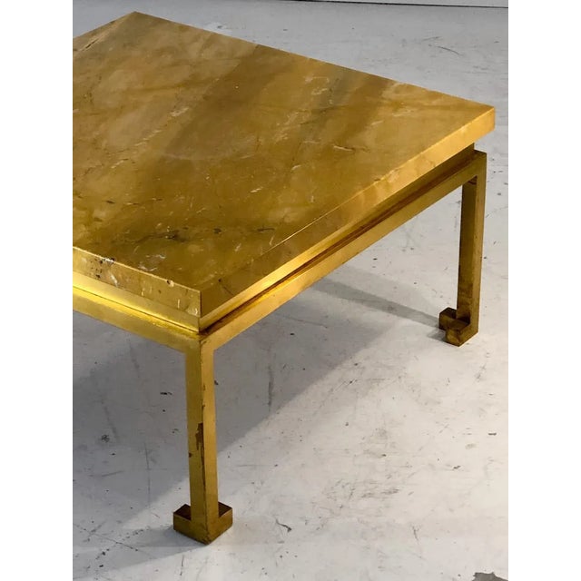 Metal French Shabby Chic Coffee Table from Maison Ramsey, 1970s For Sale - Image 7 of 13