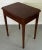 Early 19th Century Antique Early 19th Century American Federal Massacusetts Mahogany Side or Tea Table Circa 1810 For Sale - Image 5 of 13