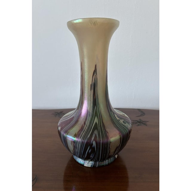 Art Nouveau Bottle by Johann L. Witwe, 1890s For Sale - Image 4 of 12