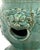 Ceramic Pair of Annamese Celedon-Glazed Ceramic Garden Stands For Sale - Image 7 of 12