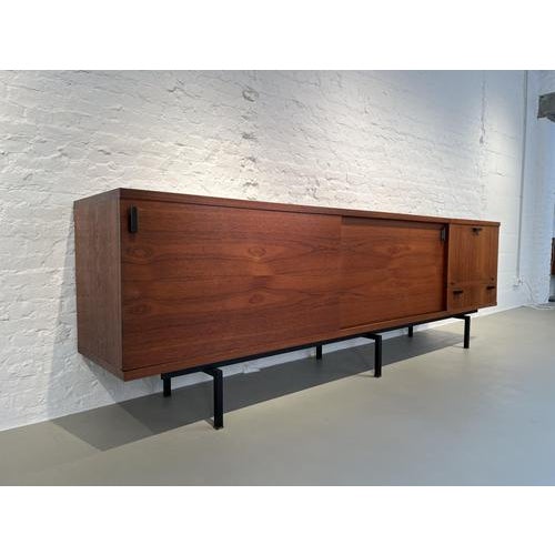Large Modernist Teak Sideboard with Bar Section by Cees Braakman, 1960s For Sale - Image 15 of 18