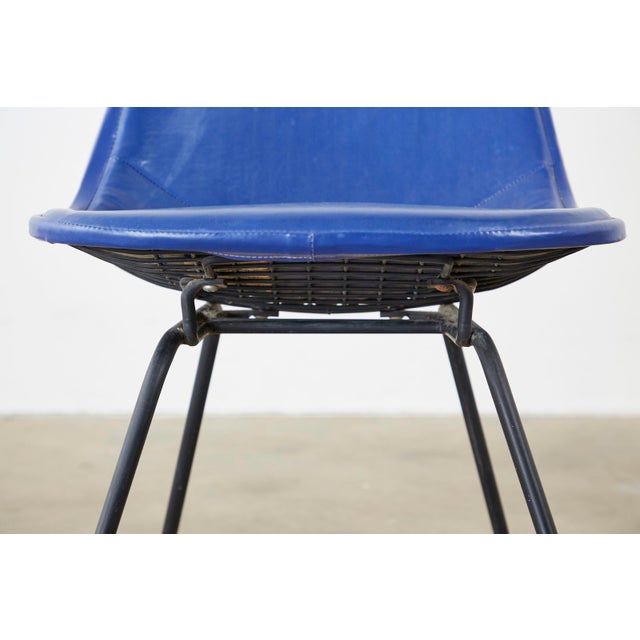 Vintage Eames for Miller Mkx Wire Mesh Chairs For Sale In Sacramento - Image 6 of 13