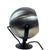 Vintage Dutch Wall Mounted Eyeball Lamp in Stainless Steel from Anvia For Sale - Image 3 of 9