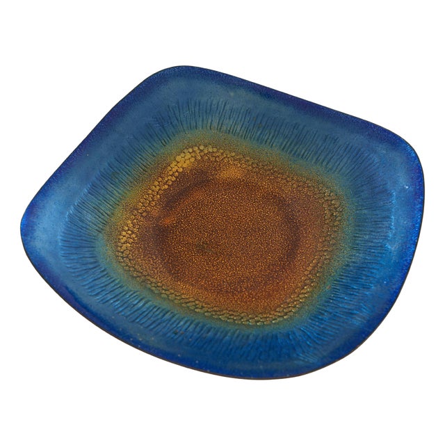 Enameled Bowl by Franco Bastianelli for Laurana Pesaro, 1960s For Sale