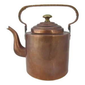 Antique Chinese Copper Tea Kettle Teapot