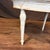 French Louis XVI Antique Painted Marble Top Coffee Table or Accent Table For Sale In Portland, ME - Image 6 of 11