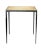 Contemporary the "Jmf" Iron and Parchment Occasional Table For Sale