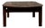 Early 20th Century Crescent-Shaped Larch Coffee Table For Sale