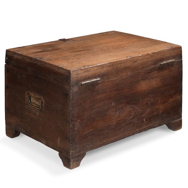 Vintage Box with Divider, 1940s For Sale - Image 3 of 9