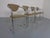 Italian Chrome-Plated Dining Chairs, 1980s, Set of 4 For Sale - Image 4 of 18