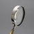 Metal Antique English Silver and Amber Glass Magnifying Glass, 1910 For Sale - Image 7 of 12