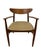 1960s Mid-Century Modern Walnut & Oak Arm Chairs - Set of 2 For Sale - Image 5 of 7
