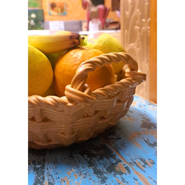 Manises Ceramic Fruit Bowl, 1970 For Sale - Image 3 of 11