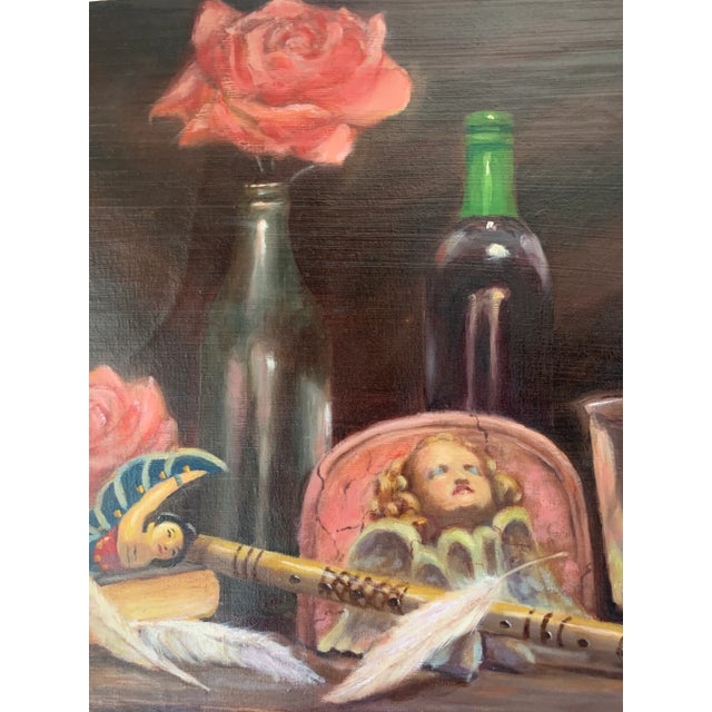 Contemporary Realist Still Life Oil Painting by Scott Hague For Sale - Image 9 of 11