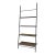Restoration Hardware Industrial Leaning Wood & Metal Shelving Unit For Sale