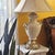 Vintage Pair of Neoclassical Trophy Urn Table Lamps in White Crackle Glaze – Made in Usa For Sale - Image 12 of 18