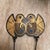 For your consideration, decorative wall hanging is a piece of Mid-Century Modern folk art, typically handcrafted in Chile...