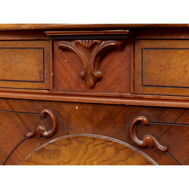 Vintage Antique Georgian Highboy Dresser For Sale - Image 10 of 12