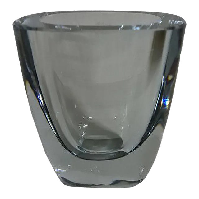 Mid-Century Glass Vase for Strömbergshyttan, 1950s For Sale