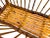 Brown 1960s Mid Century Italian Burnt Tortoise Bamboo Magazine Rack For Sale - Image 8 of 12