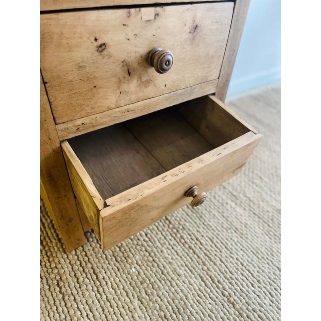 Wood Small French Chest of Drawers For Sale - Image 7 of 10