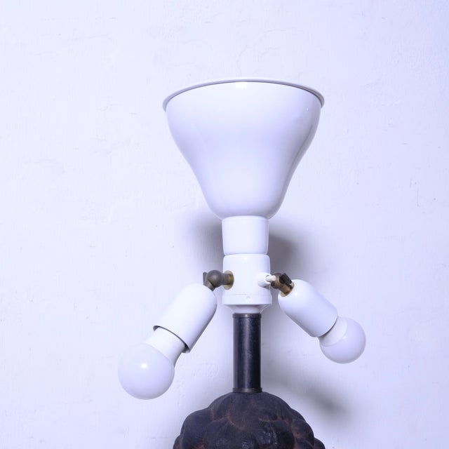 Cast Iron Table Lamp, 1960s For Sale - Image 5 of 18
