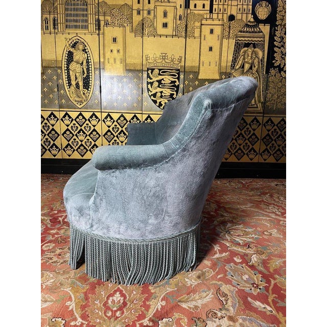 Napoleon Iii Crapaud Sofa For Sale - Image 3 of 8