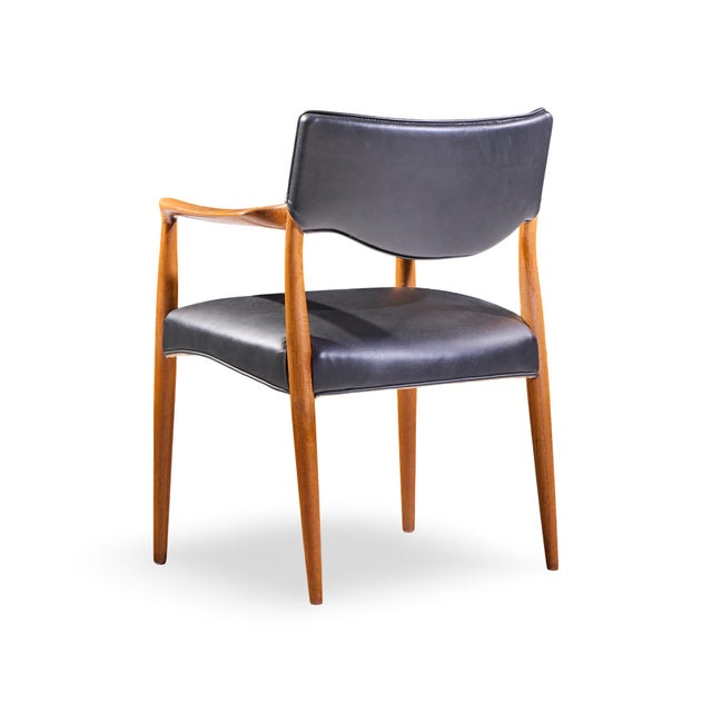 Brown Aksel Bender Madsen and Ejner Larsen Mid Century Danish Teak Occasional Lounge Chairs - Pair For Sale - Image 8 of 12