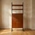Mid-Century Modern Modular Wall Unit in Veneer and Black Metal Cabinet, Europe, 1960s For Sale - Image 18 of 18