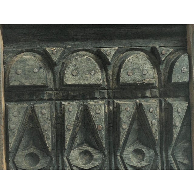 Symmetrical Wood Form Wall Art For Sale - Image 6 of 14