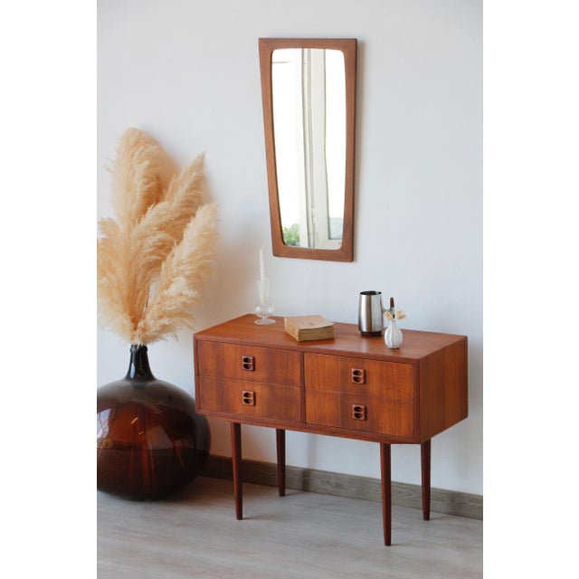Mid-Century Modern Scandinavian Teak Chest of Drawers, 1960s For Sale - Image 3 of 15